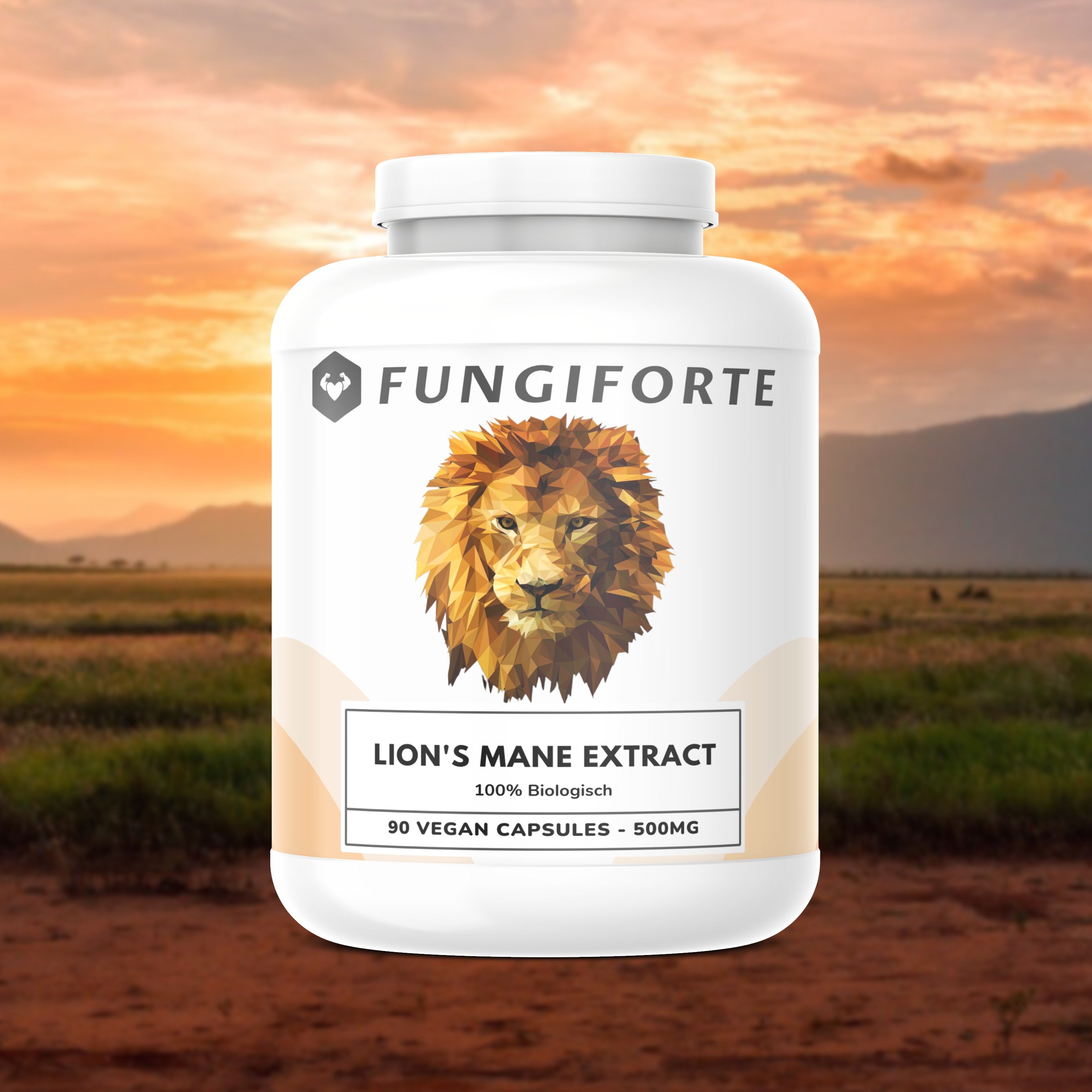 Lion’s Mane Extract 500mg - 90 capsules