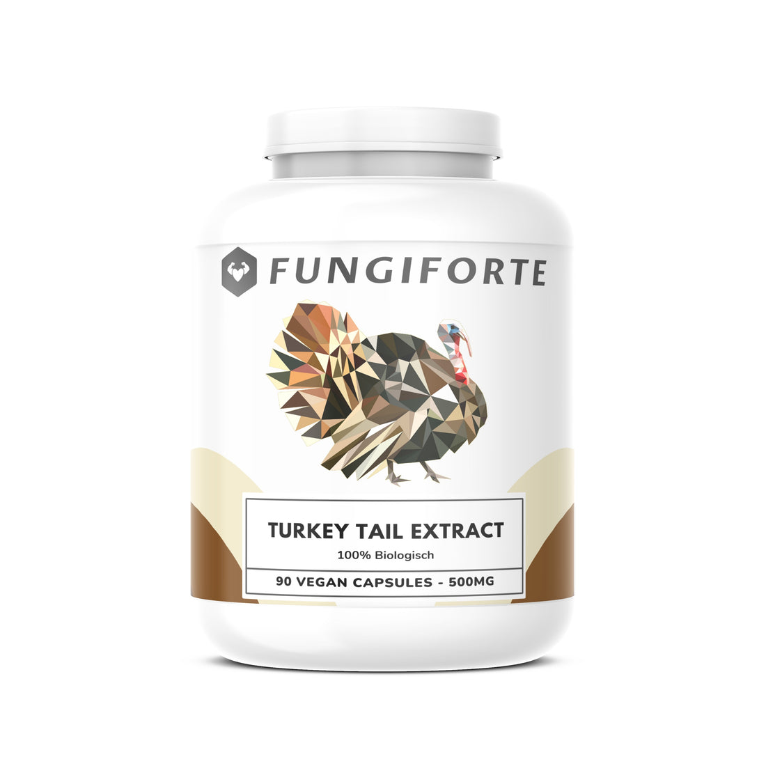 Turkey Tail Extract 500mg - 90 capsules
