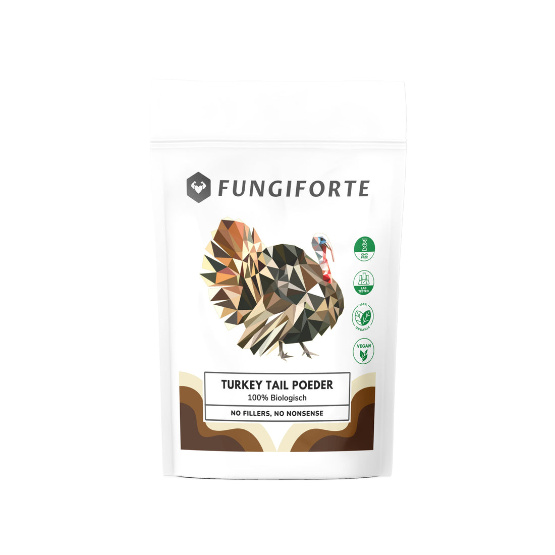 Turkey Tail Poeder (biologisch) - 100 gram